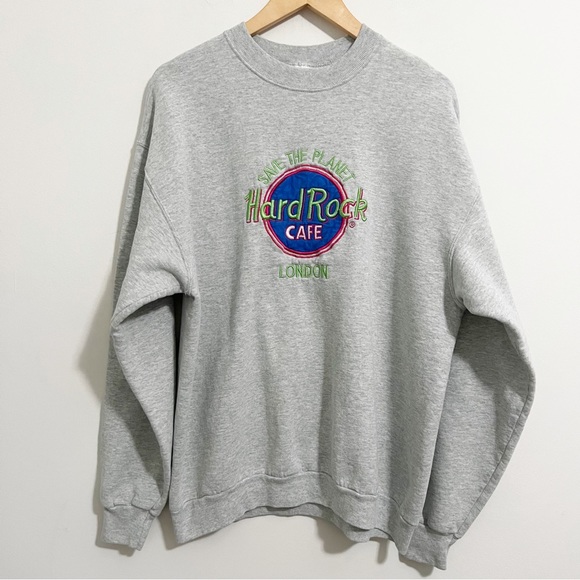 Hard Rock Cafe Tops - Hard Rock Cafe London Crewneck Sweatshirt